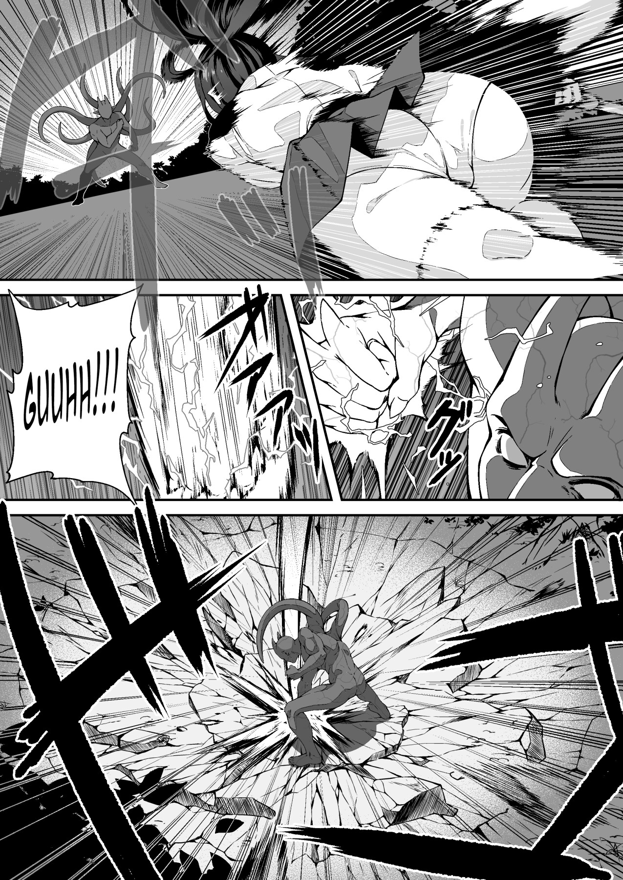 Hentai Manga Comic-The Master Demon Exorcist Doesn't Succumb to Tentacle Demon-Read-15